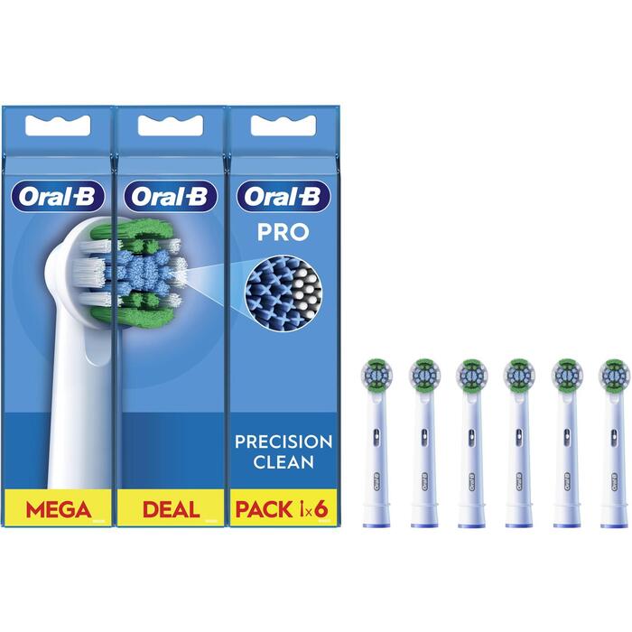 Oral-B zobu birstes uzgaļi EB20RX-6, 6