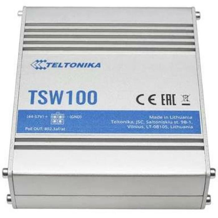Teltonika komutators TSW100 5 porti 10/100/1000