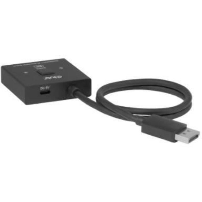 Club3D VIDEO SWITCH DP 2IN-1 CSV-1009