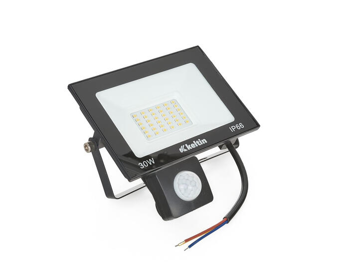 LED prožektors ar kustību sensoru, 30W