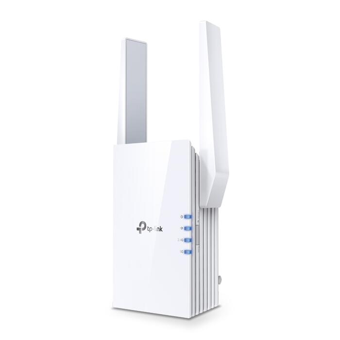 TP-Link RE705X AX3000 Mesh Wi-Fi 6 усилитель сигнала/репитер 2.4 GHz 574 Mbps 5 GHz 2402 Mbps Gigabit Ethernet Белый (RE705X)