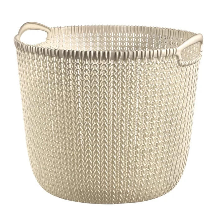 Curver Grozs Knit L apaļš 0803673X64, 30L, 40x39x33cm, plastmasa (0803673X64)