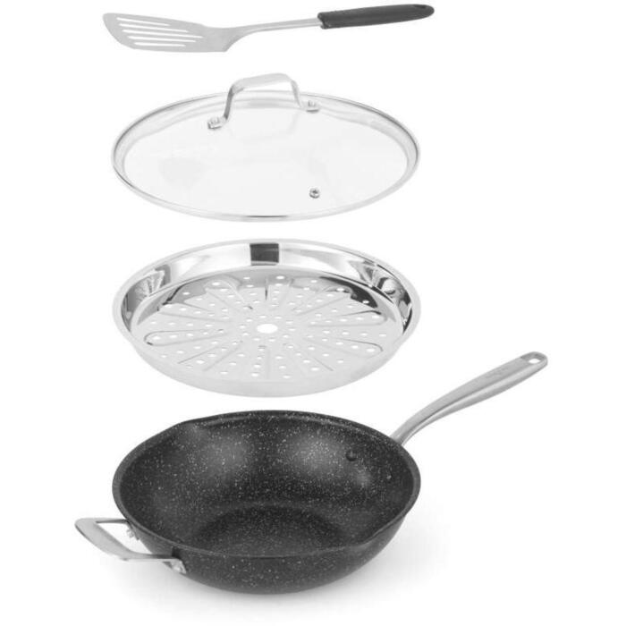 Salter Daudzfunkcionāla vokpanna BW13977, 30cm, 3