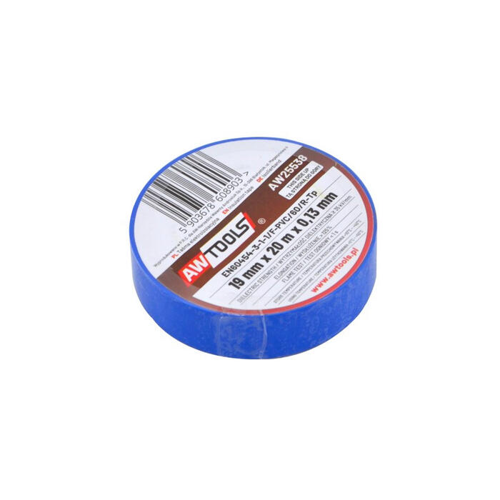Zila PVC izolācijas lente, 15mm x