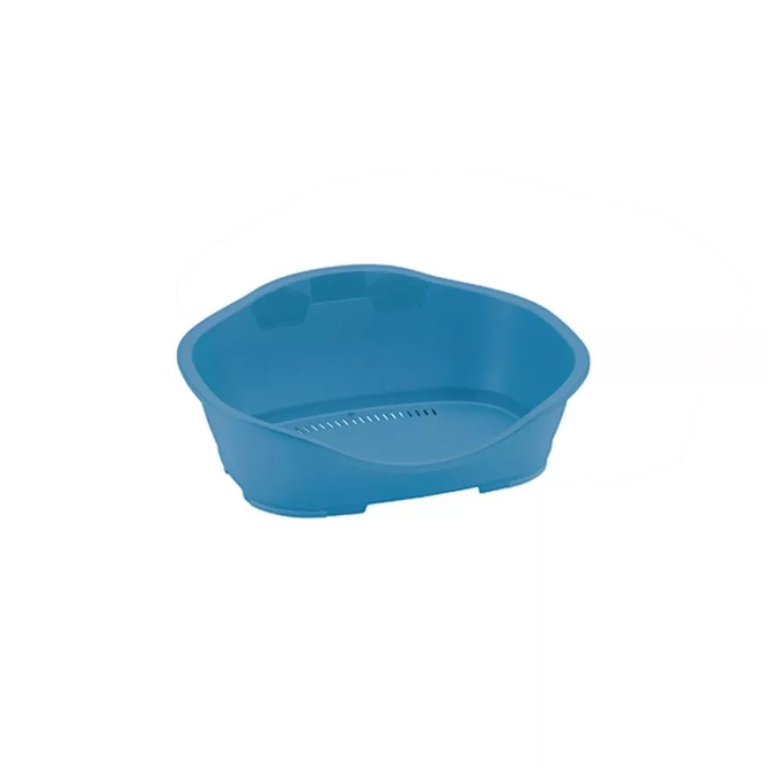 Stefanplast Лежанка для животных Sleeper 1 2199401, 56,5x42x24,2см, пластик, эргономичная, нескользящая, для дома и улицы (2199401)