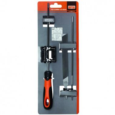 Zāģa ķēžu asināšanas komlekts ar vadotni