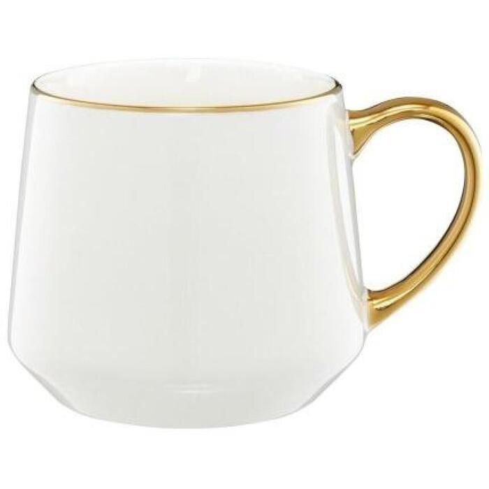 AMBITION Krūze porcelāna Royal 460ml, balta