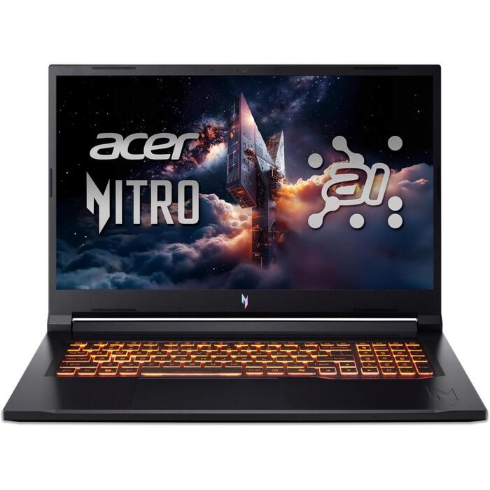 Acer Nitro V 17 AI ANV17-41-R27Z, 17.3", 2560 x 1440, AMD Ryzen 7 260, 32 ГБ DDR5, 1 ТБ SSD, NVIDIA GeForce RTX 5060 (NH.QYUEL.001)