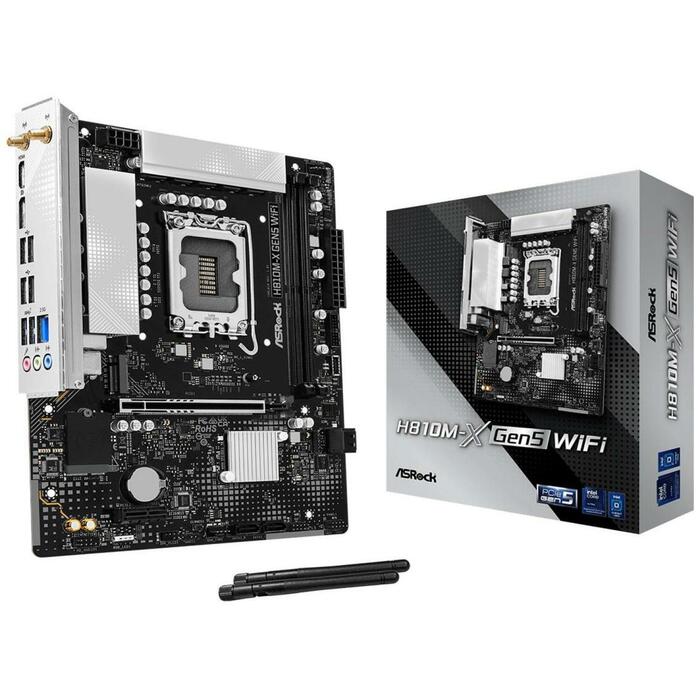 ASROCK H810M-X GEN5 WIFI mātesplate, LGA