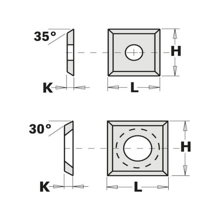 Cmt Запасной нож 790.120.00, 12X12X1.5 35°, 0.01 kg (790.120.00)