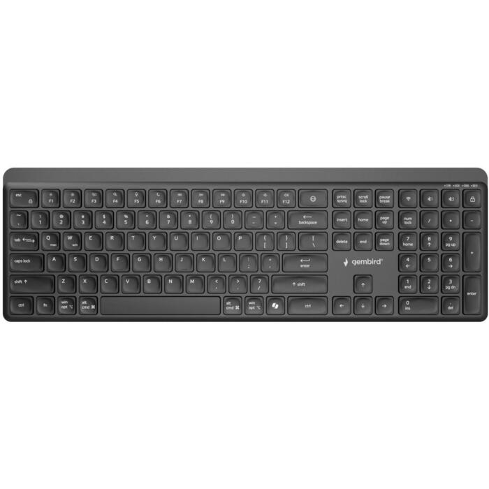 Gembird KB-WPS-03 bezvadu tastatūra, 2.4G+BT