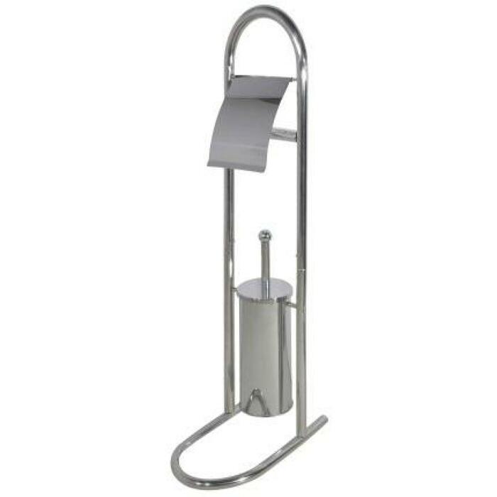 Besk WC komplekts 9122341, hromēts nerūsējošais
