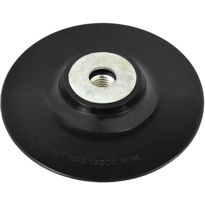Elastīgs gumijas disks slīpmašīnai 125mm GEKO
