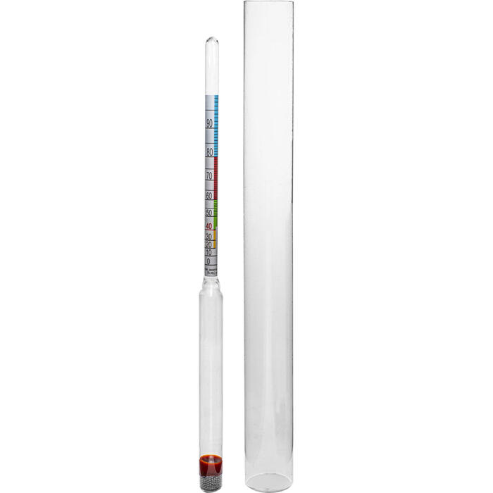 Browin alkohola mērītājs 405564, 0-95%, 20°C, plastmasas mērierīce, neiznīcīga mērierīce (405564)