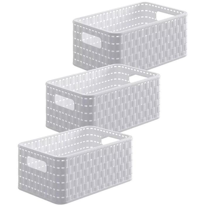 Rotho Grozs plastmasas 6L Country, balts