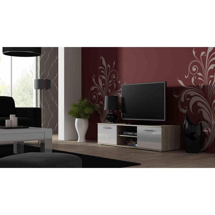 Cama Meble televizora statīvs SOHORTV140DS/BI, 1400mm