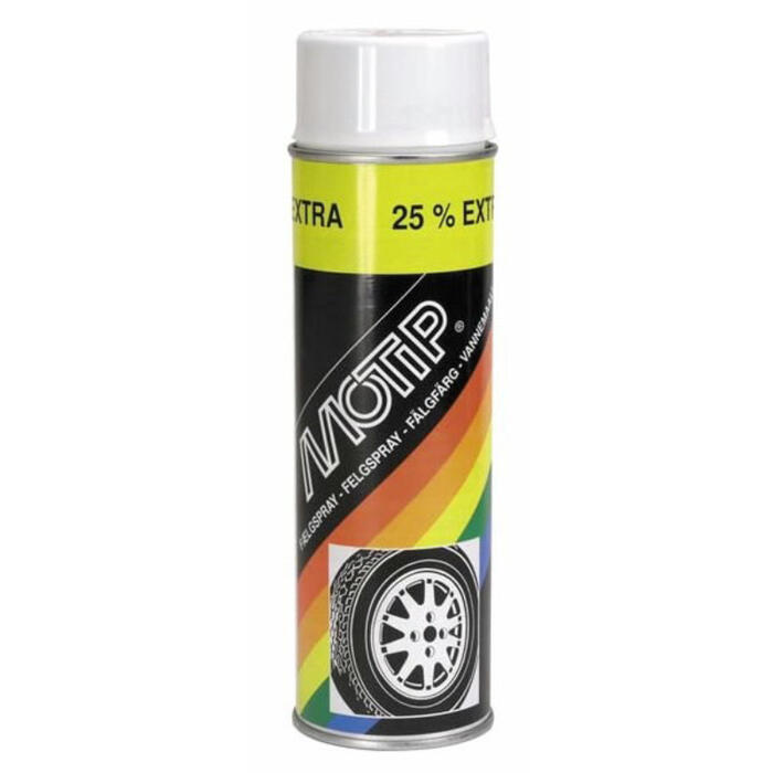 Riteņu aerosols Wheel Spray Balts 500ml