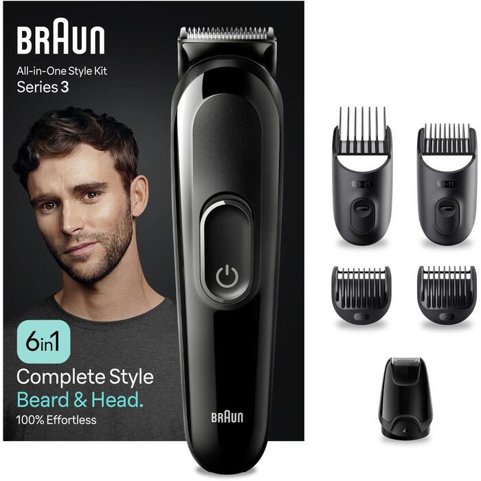 Braun Trimmeris MGK3410, 6-in-1 stila komplekts