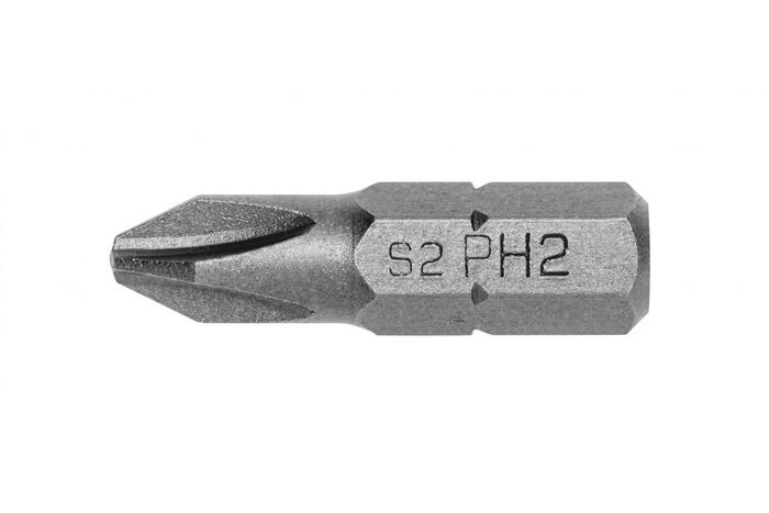 Hogert HT1S302 skrūvgrieža uzgalis PH2, 25mm
