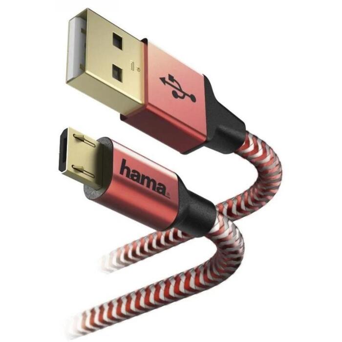 Hama 00178288 uzlādes/datu kabelis, Micro-USB 1