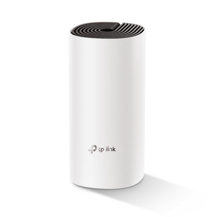 TP-Link Deco M4 (1-pack) беспроводной маршрутизатор Mesh Wi-Fi 5 до 1200 Mbps Deco Mesh 1× устройство 4× Gigabit LAN/WAN портов OFDMA Beamforming Белый (DECOM4(1-PACK))