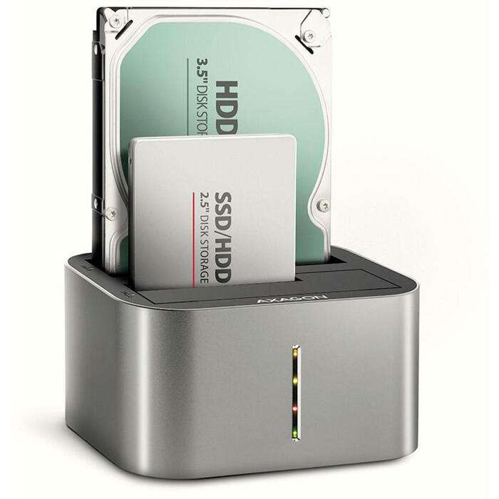 Axagon dokstacija ADSA-DC, USB-C, 5Gbps, 2