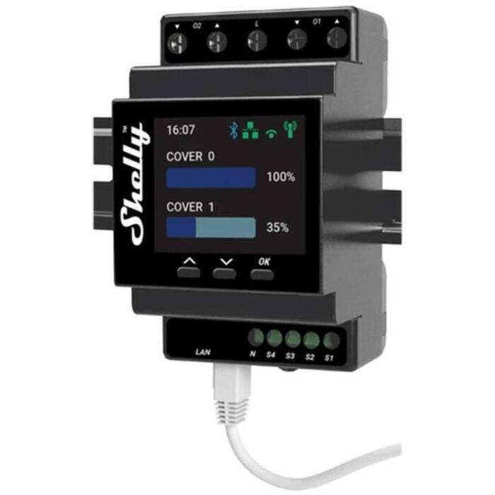 Shelly Pro Dual Cover PM DIN