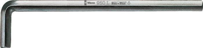 Wera L-шестигранный ключ 950 L 021630, 6.0x180mm, 0.05kg (021630)