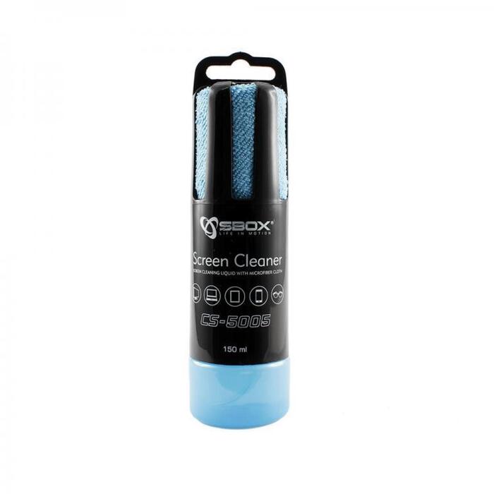Sbox CS-5005B ekrānu tīrīšanas aerosols, 150ml