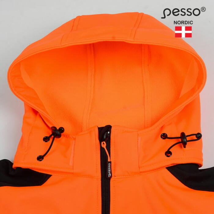 Pesso Palermo hi-vis softshell jaka, 2XL
