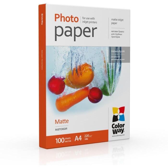 Colorway fotopapīrs PM220100A4, A4, 220 g/m²