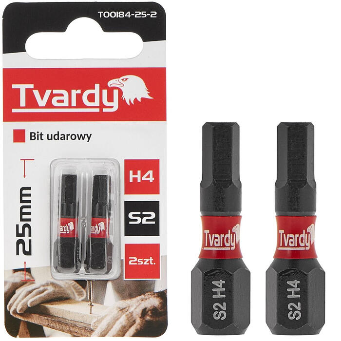 GEKO Ietekmes skrūvgrieža uzgaļi H4, Tvardy