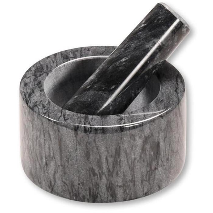 Kesper piesta 103977, marmora, pulēta, 13x13x8cm