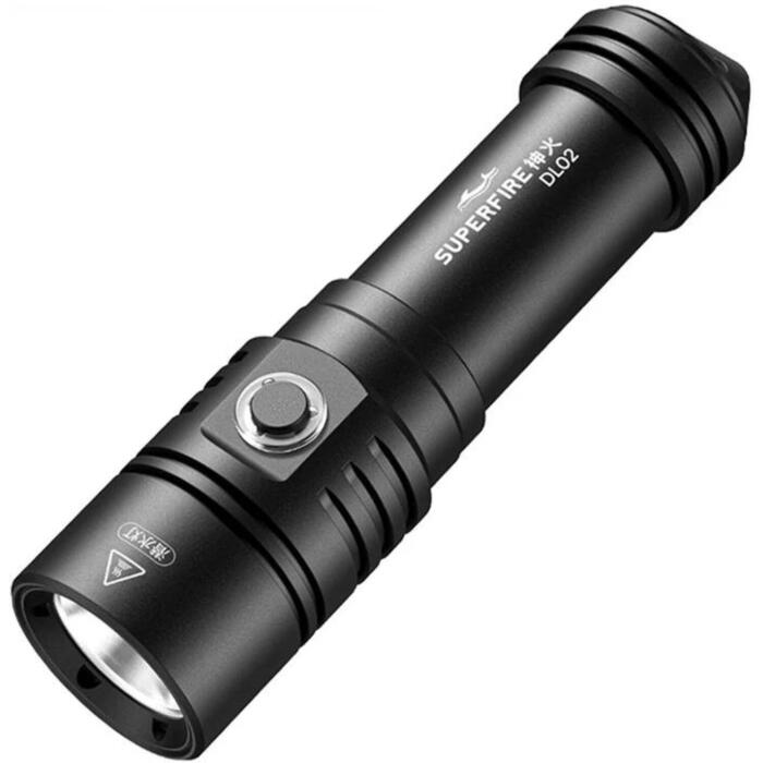 Superfire DL02 lukturis, P50, 20W, 2000lm