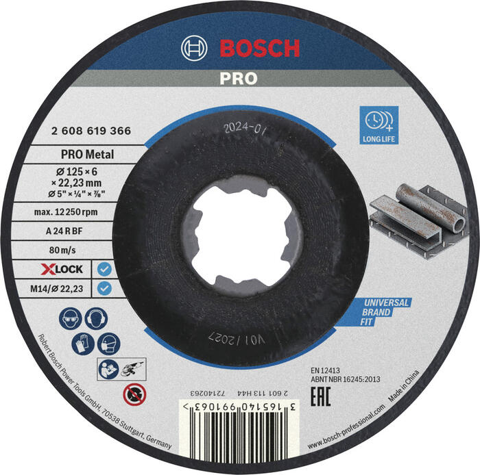 X-LOCK Standard for Metal 125 ×