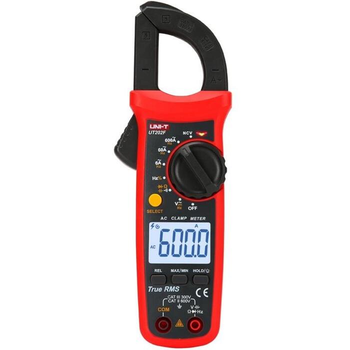 Uni-T UT202F Digitālais skavu mērītājs, 600A