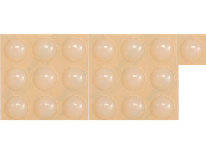 Pretizslīdes silikona spilventiņi 10mm, VOREL, 74911