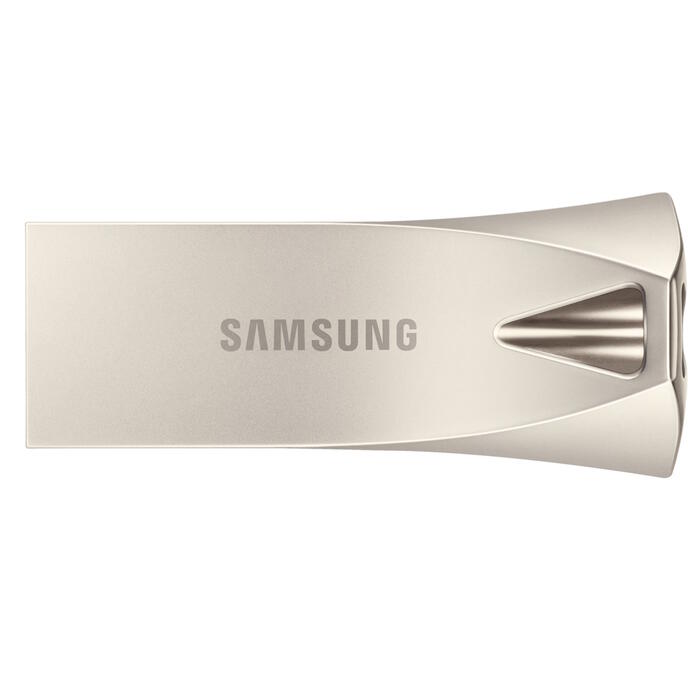 Samsung MUF-256BE3/APC BAR Plus USB-накопитель 256 GB USB 3.1 Gen 1 до 400 MB/s чтение USB-A Silver (MUF-256BE3/APC)
