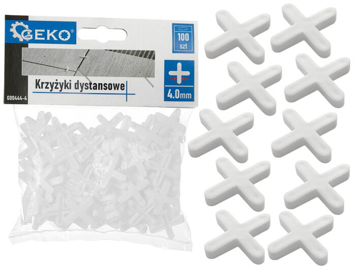 Flīžu distanceri, 4mm, 100 gab., G00444-4