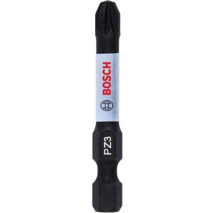 Bosch Impact Control skrūvgrieža uzgalis PZ3 2608522484, 50mm, 1/4", tērauds, melns, 1 gab. (2608522484)