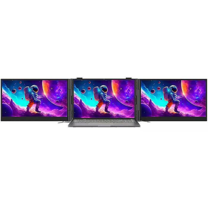 Blackview DCM8 BV портативный двухэкранный ЖК-монитор, 15.3", WUXGA 1920x1200, 16:10, IPS, 300cd/m2, 60Гц, USB-C 3 (DCM8/BV)