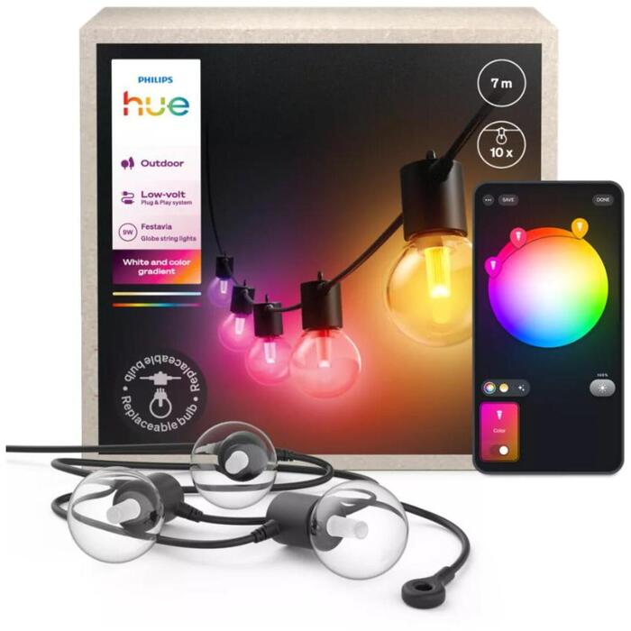 Philips Hue Festavia Globe viedā āra