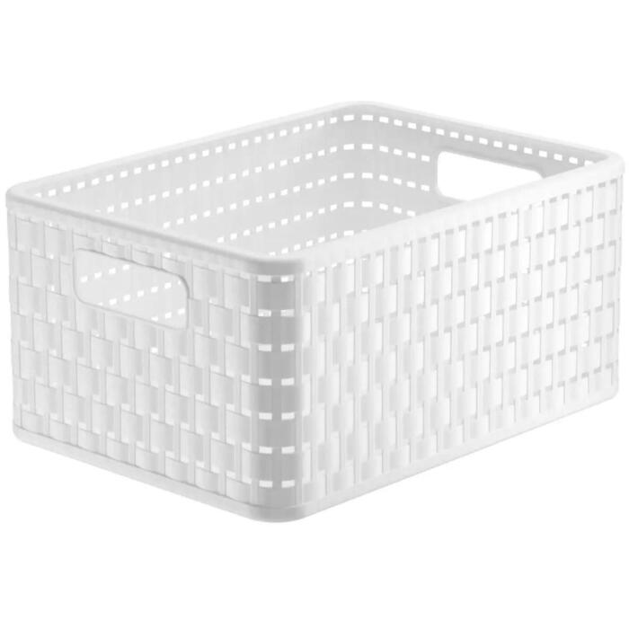 Rotho Grozs plastmasas 11L Country, balts