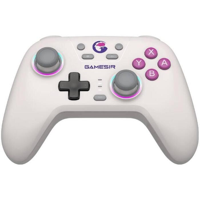 GameSir T4n bezvadu kontrolieris, balts, Bluetooth