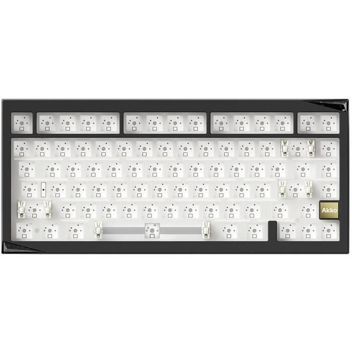 Akko Mineral 01 VIA DIY комплект, 75%, алюминий, 8000mAh, USB/RF/Bluetooth, RGB, черный (6925758632263)
