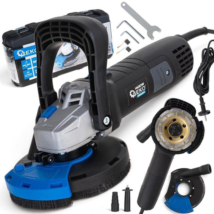 Geko G80284 betona slīpmašīna, 1400W, 125mm