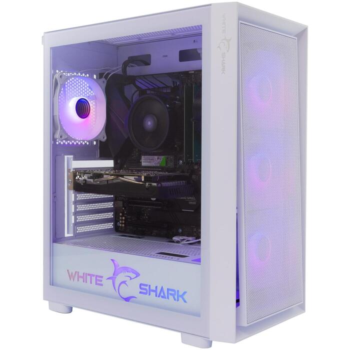 White Shark GCC-2401 Warhead-3 White, E-ATX