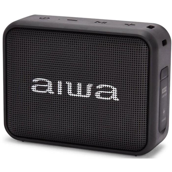 AIWA Kompakts portatīvais skaļrunis, melns (BS-200MKIII)
