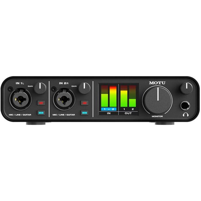 MOTU M2 audio interfeiss, 2x XLR/TRS