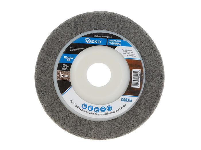 Geko G00316 lapiņu slīpdisks, 125mm, 22